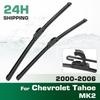 For Chevrolet Tahoe 2000-2006 MK2 & 4 2016-2020 Wiper Front Wiper Blades Windshield Windscreen Window Brush 22"+22