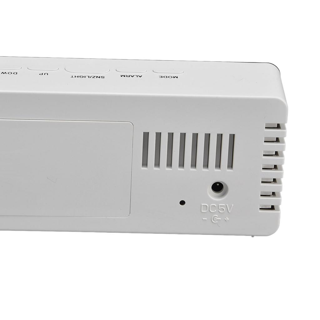 LED Clock Multifunctional USB Powered 3 Lighting Modes Snooze Time Celsius Fahrenheit Display Digital Alarm Clock