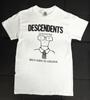 Descendents Hardcore Punk Band Weißes T-Shirt mit handgezogenem Siebdruck Unisex T-Shirt