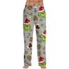 Men's Allover Printed Home Pants Sleeping Pajama Pants Long Pants Pajama Pants
