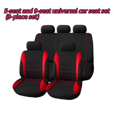 Car Seat Covers Full Set Car Seat Protector Auto Seat Covers Polyester Fabric Universal Fits Most Cars Covers