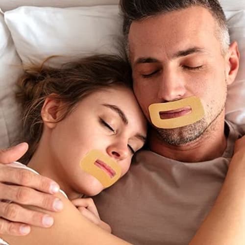 MyoTape L Mouth Tape, Anti-Snoring Aid, Nasal Breathing, Snoring Relief, Throat Dryness, Reduces Snoring, Promotes Nasal Breathing, Fights Bad Breath,