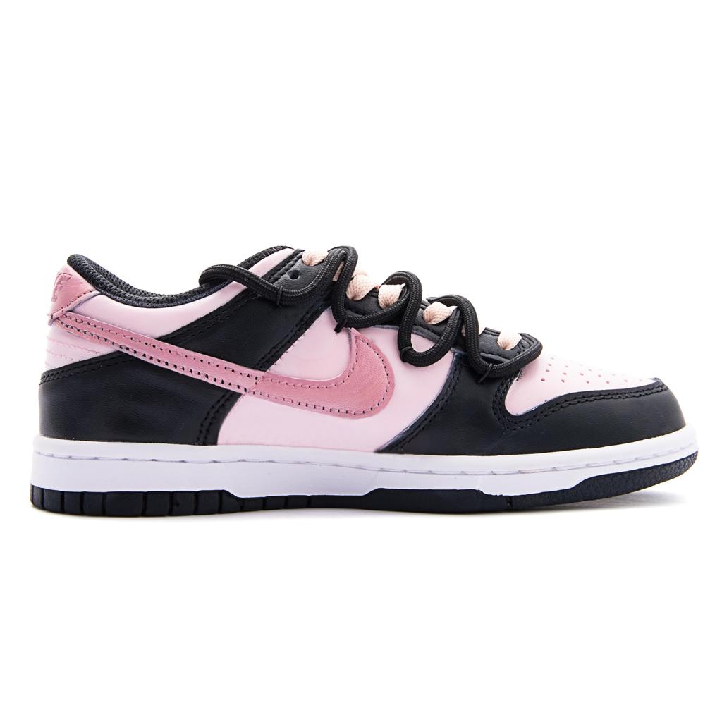 Nike Dunk Abriebfest Atmungsaktiv Abriebfest Atmungsaktiv Niedrig geschnitten Skateboard Schuhe Unisex Schwarz Pink DD1391-100(Team1461-SBOX)