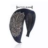Cloth Wash Face Non Slip Wide Side Korean Head Wrap Lace Hairbands Women Hair Hoop Mother Headband