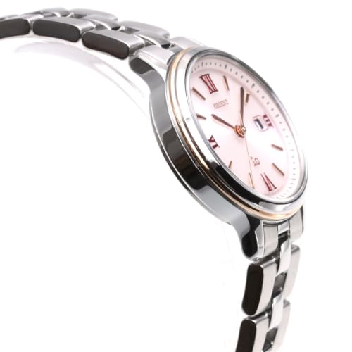 Orient IO Solar Watch, Made In Japan, with Manufacturer's Warranty, RN-WG0006P, Women's, Pink