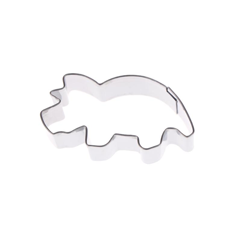 6 ks Nerezová ocel Dinosauří forma Forma na pečivo na sušenky ve tvaru sušenek