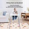 Large 130x130cm Baby Feeding Chair Floor Mat with Unique Pattern Design Silicone Backing For Easy Cleanup