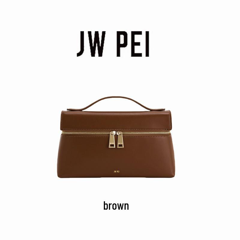 JWPEI Niche Design Genuine Leather Women's Tote & Crossbody Bag
