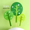 Forest Leaves Cake Topper: Apple & Coconut Tree Decor with Free Shipping