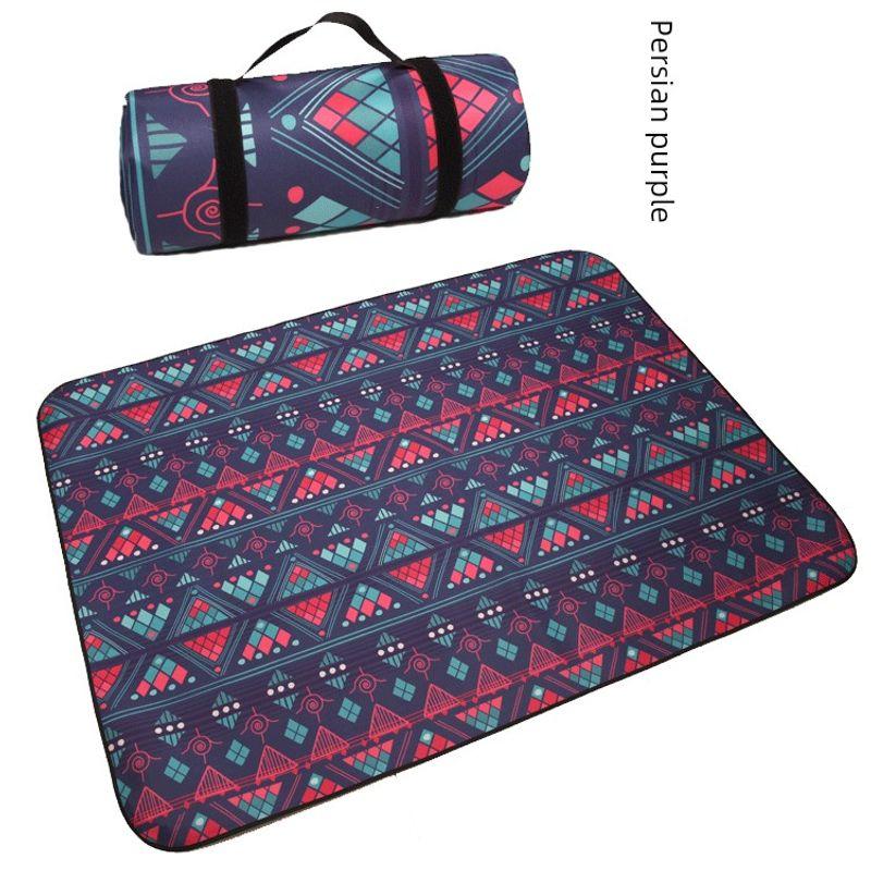 Camping Equipment Picnic Mat Waterproof Moisture-Proof Mat Thickened Oversized Portable Spring Outing Mat Large Size M