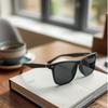 Black Tech AI Bluetooth Smart Sunglasses: Music & Call Translation Glasses M01