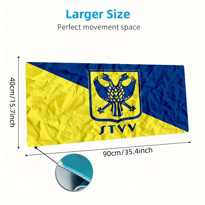 Sint-Truidense VV Color Mouse Pad Large Gaming Table Cushion Non-slip Laptop Tablet Big Mousepad XXL Mat Mini PC Playmat With Lock edge