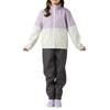 Ocean Pacific 174502 Jacket and Bonded Size L Kids' Water-Repellent Full-Zip Pants, Three-Layer Two-Piece Set, Lavender,