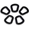 5 PCS Jerry Can Gaskets Rubber Fuel Can Gaskets Replacement Gas Gaskets Gas Can Spout Gaskets for NATO and Wavian Gaskets Fuel Washer Seals (Black)