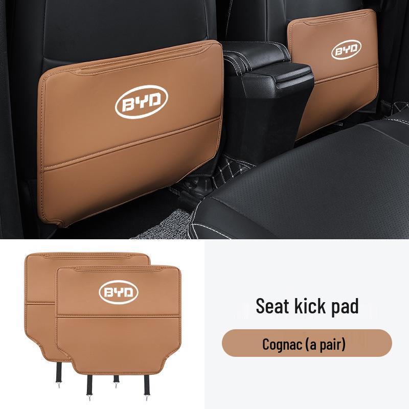 BYD Rear Seat Kick Mats for F3E1E2, S6, S7, Surui L3 - Car Interior Protection Accessories