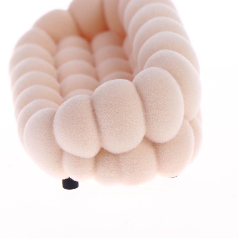 Dollhouse Simulation Cloud Sofa Model Dollhouse Living Room Furniture Decoration Dolls House Micro Scene Pretend Play Toys