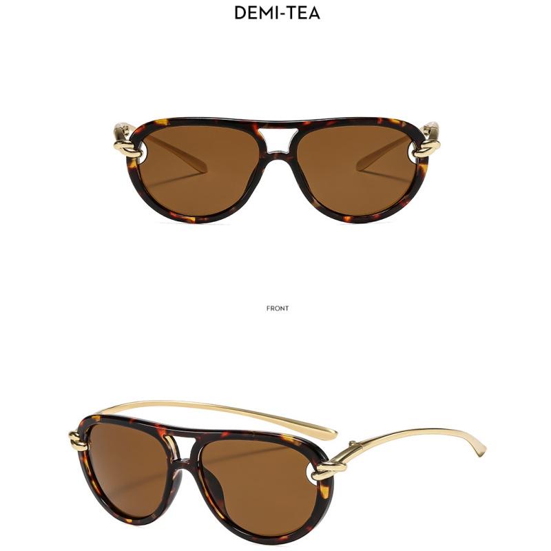 Ladies Sunglasses, Fashion Knot Double Beam Sunglasses