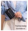 Genuine Leather Japanese Pendant Key Holder and Coin Purse - Multi-functional Organizer for Women
