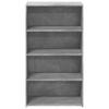 Highboard Concrete Grey 70x41x124 cm Engineered Wood