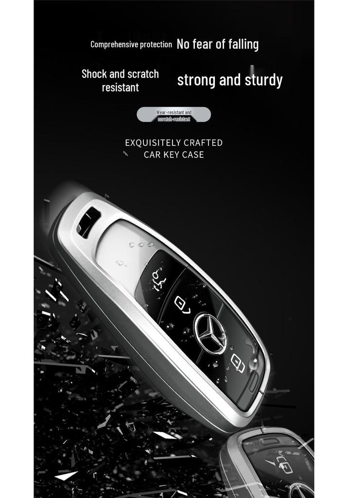 Mercedes C-Class C260L/C200L Premium Key Case - Men's S-Class & Women's High-End Shell Buckle