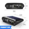 Digital Solar Energy HUD Display With 1000mAh Battery For Vehicle Real Time Information Automatic Brightness Adjustment