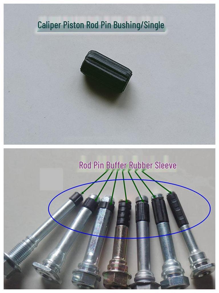 Brake Caliper Piston Rod Pin Dust Boot Rubber Sleeve for Accord, CRV, Civic, Fengfan, Lingpai, Feidu, Sidero Concept