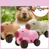 Car Capybara Squishy Toy Elongation Sliding Decompression Toys Gift Christmas