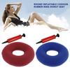 Round Inflatable Ring Comfortable Donut Cushion Pillows Pad Pain Relief Seat Durable Round Sitting Pad Premium Adult Cushion Hot