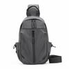 USB men's oblique span bag business men's bag outdoor travel breast bag new nylon waterproof shoulder bag