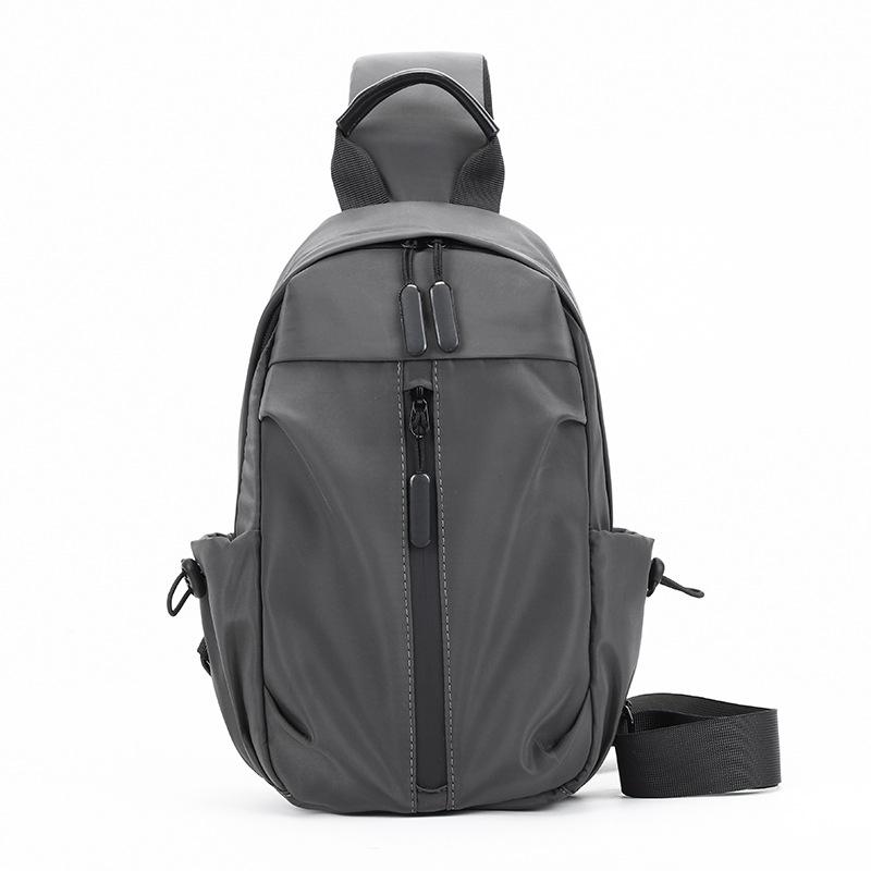 USB men's oblique span bag business men's bag outdoor travel breast bag new nylon waterproof shoulder bag