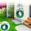 Garden Utility Hose Hanger for Wall, Wire Storage Rack Stand With Tool Tray to Lift Coiled Hoses, Cords, or Rope From Floors