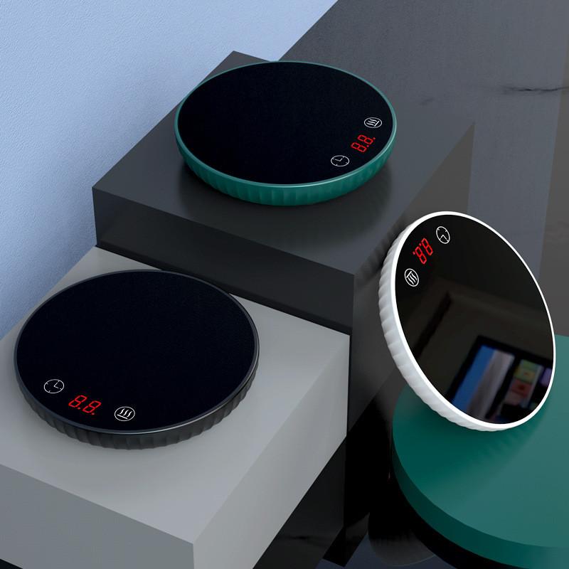 Heat Up Coffee Coaster With Ptc For Home Office Desk Use