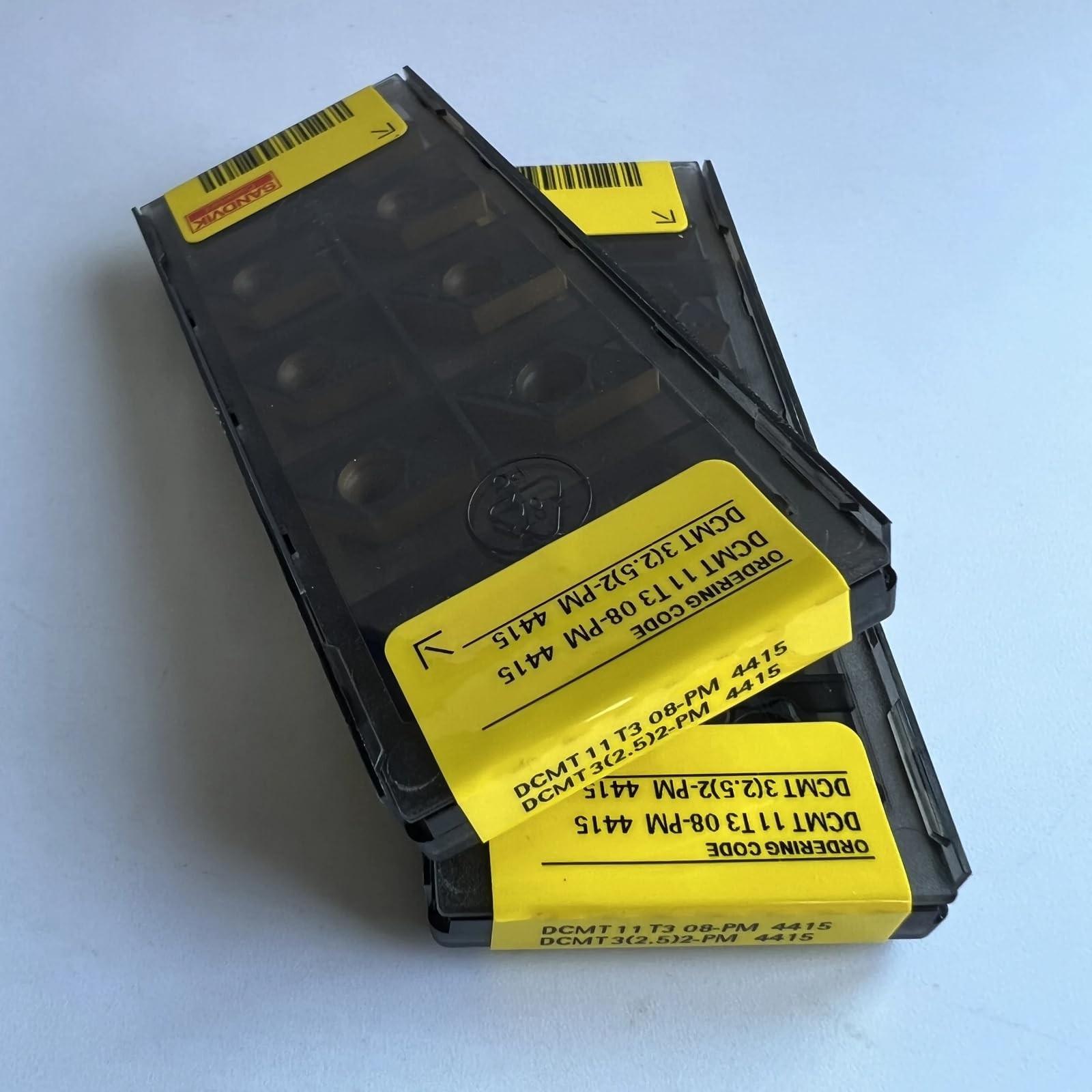 

Original Sandvik / DCMT11T308-PM 4415 / CNC lathe carbide blade 10 PCS