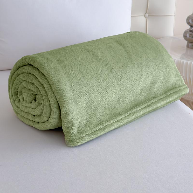 Single/Queen/Super King Thicker Fleece Throw Blanket for Bed or Sofa , Soft Plush Blanket