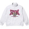 Classic Sup Polly Collab Print Fleece Crewneck Sweatshirt Men