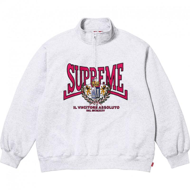 Classic Sup Polly Collab Print Fleece Crewneck Sweatshirt Men