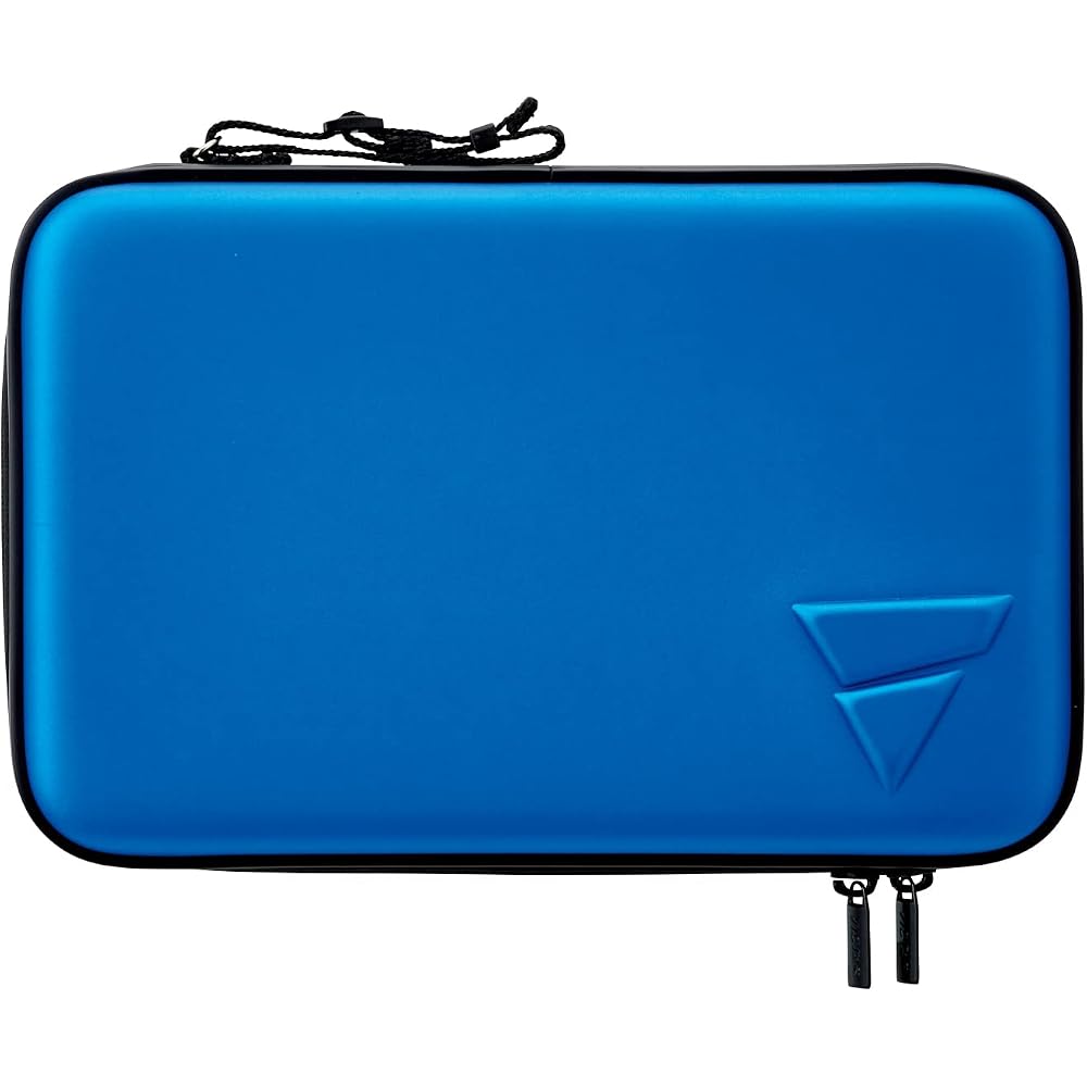 Victas V-RC248 Table Tennis Racket Case Blue 17.5x28x5cm Durable Storage Bag