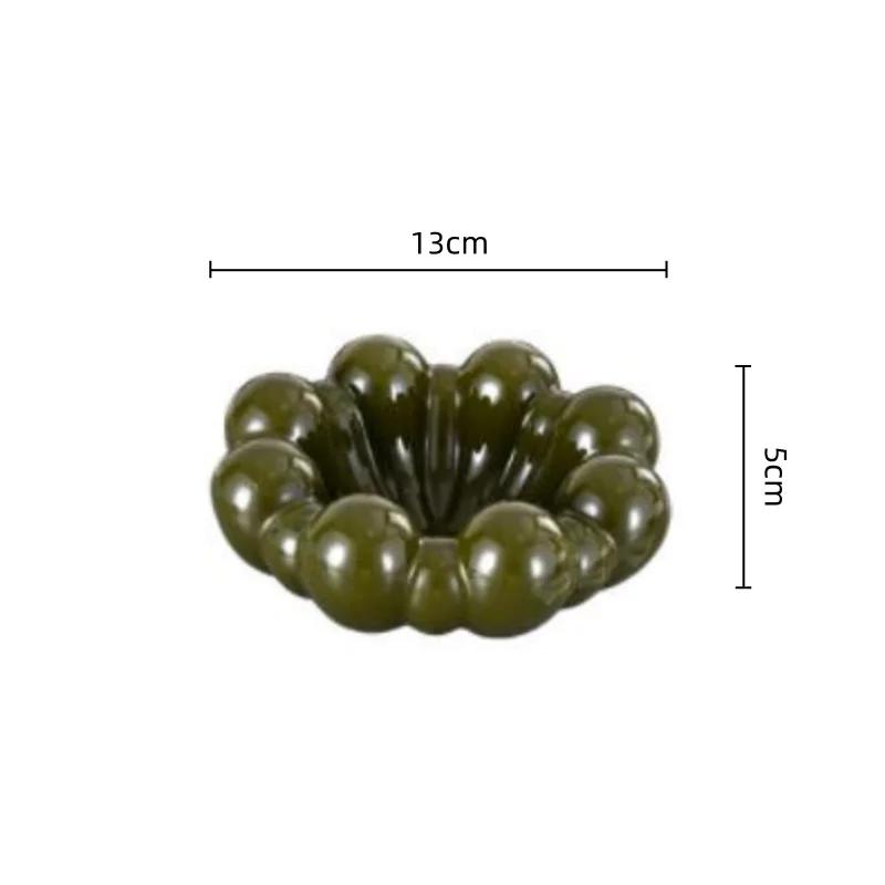 Keramik Obstteller Blumenschale Wohnzimmer Desktop Aufbewahrungsbehälter Obstschale Snackschale Schmuckschale Heimdekoration