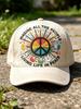 D Print Independence Day Commemorative Sunshade Baseball Cap Outdoor Cap Non-embroidered