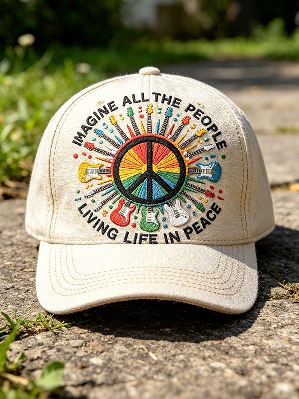 D Print Independence Day Commemorative Sunshade Baseball Cap Outdoor Cap Non-embroidered