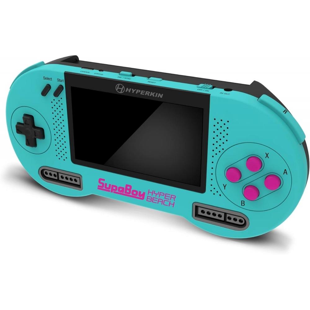 Hyperkin Supaboy Urządzenie Kompatybilności Przenośne Hyper Beach Snes Ntsc Pal