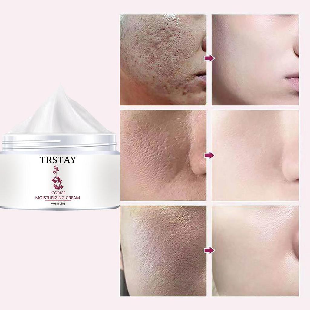 Translucent Cream, Gentle and Non-irritating, Smooths Wrinkles, Shrinks Pores, Fades Fine Lines, and Leaves Skin Soft and Delicate