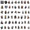 50 New Tactical Teddy Graffiti Stickers Decorate Suitcase Notebook Guitar Cartoon Stickers