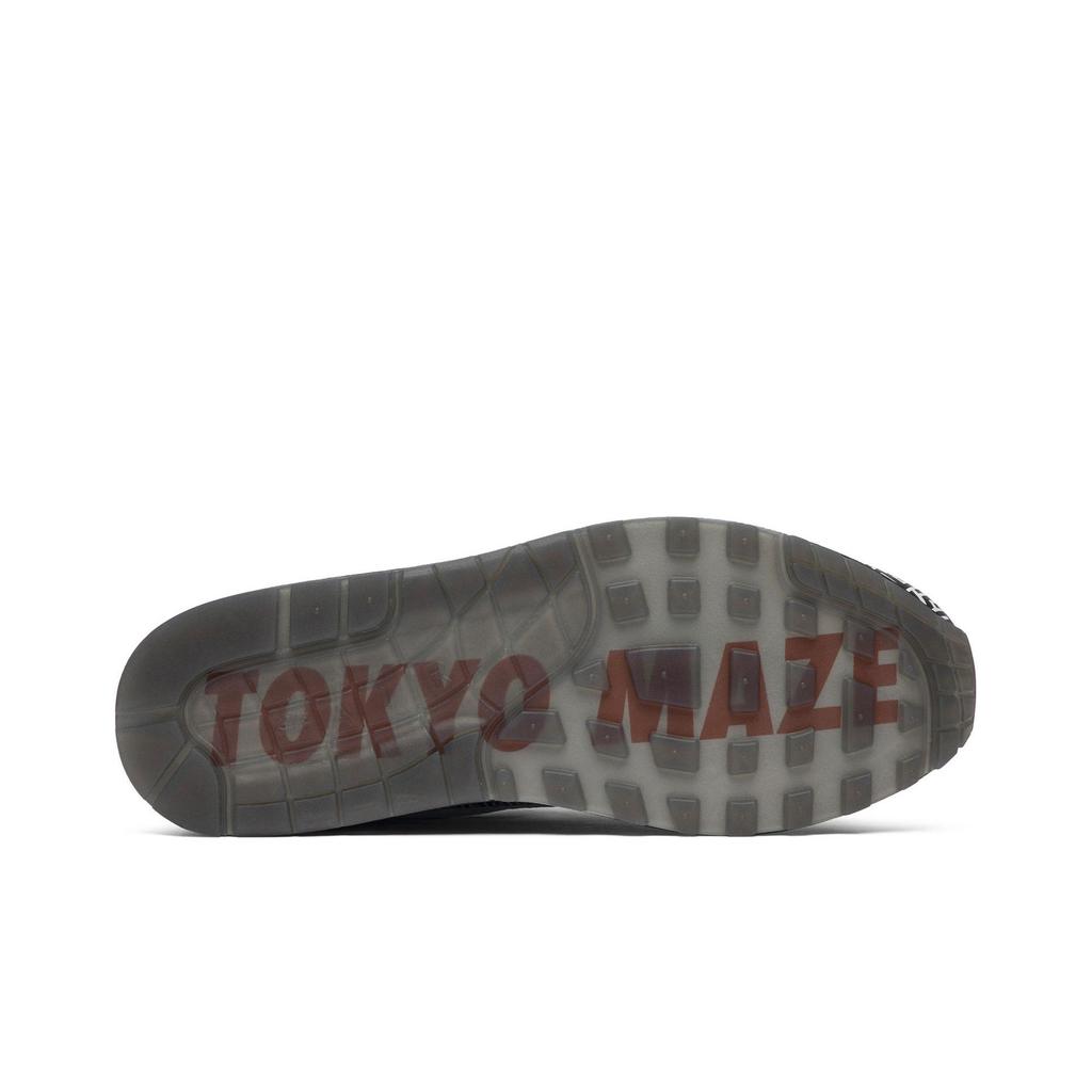 Nike Air Max 1 ' Air : Tokyo Maze' (Unisex) Black / White / Habanero Red Running Shoes CI1505 001
