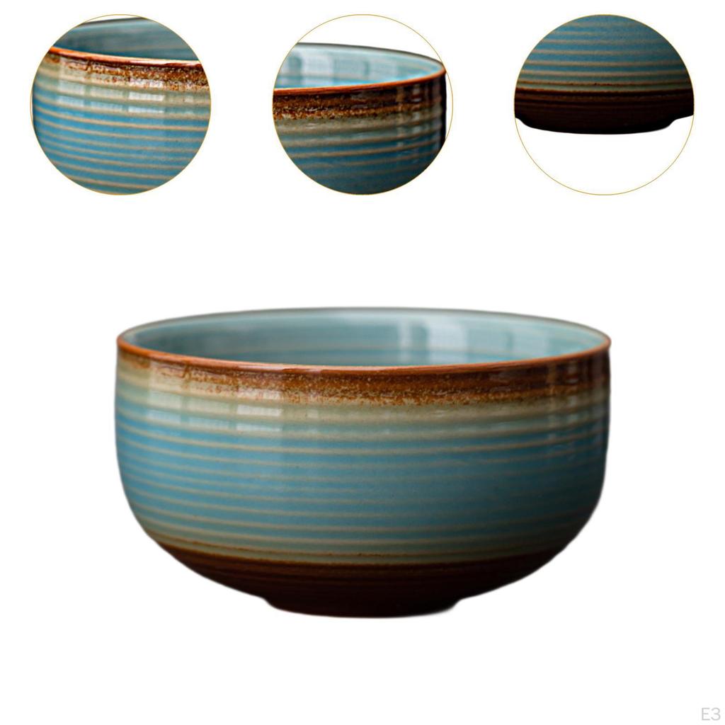 Keramik Matcha Schale Handgefertigte Utensilien Teezeremonie 500ml Porzellan Mischen