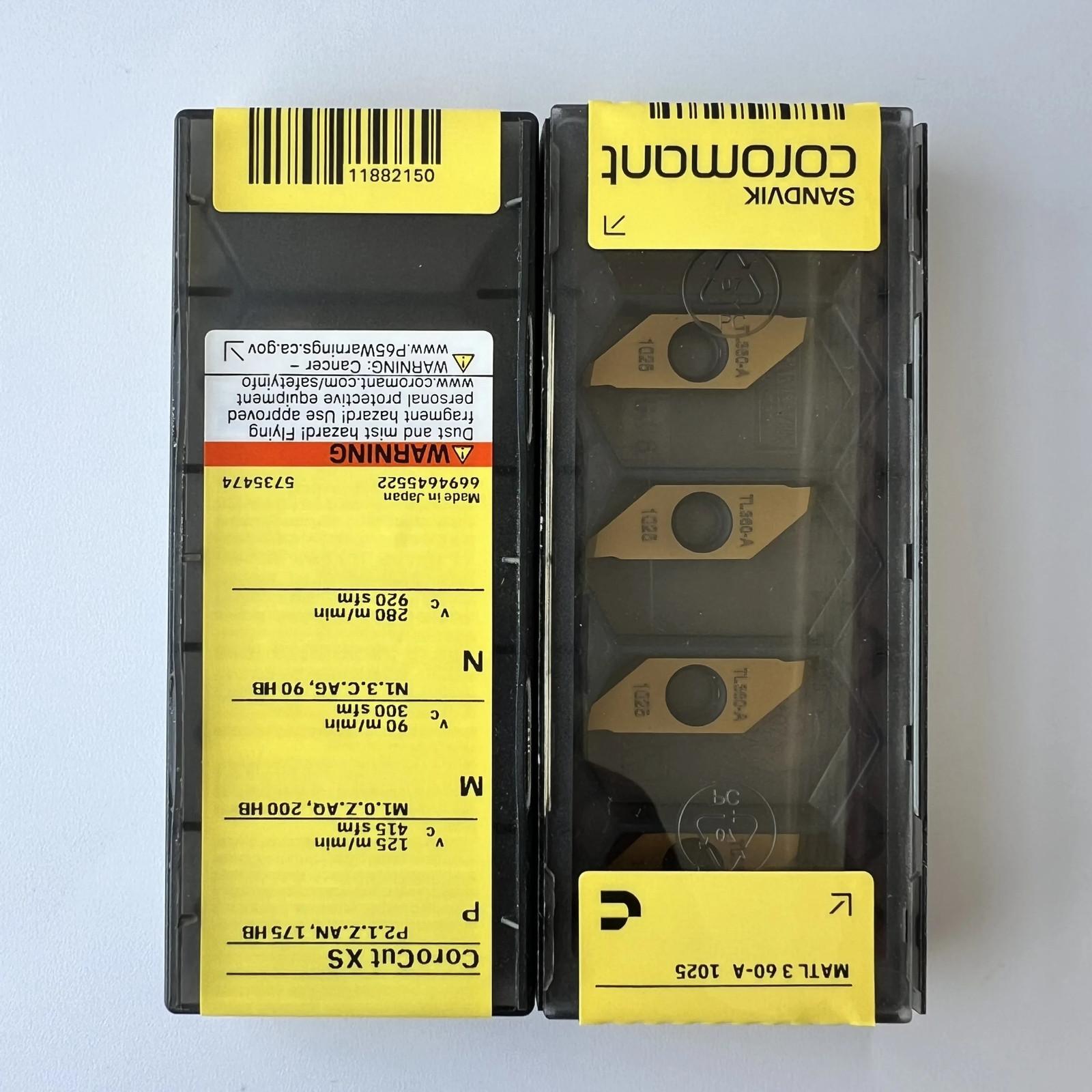 

SANDVIK / MATL360-A 1025 / Industrial indexable Carbide Inserts 10 Pcs