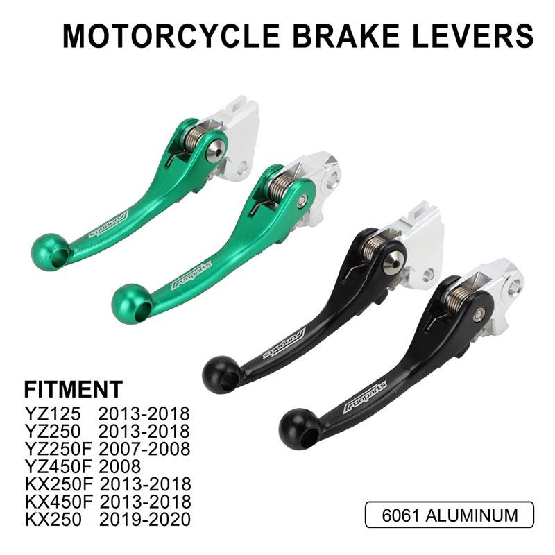 

YZ125/250 2013-2018 Motorcycle Modification Parts: Funparts Handlebar L61F/R65F зелёный