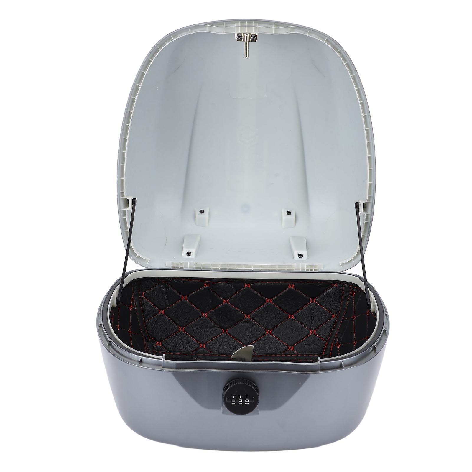 Мотоциклетный верхний кофр с кодовым замком ABS Водонепроницаемый задний кофр Багажник для электровелосипеда