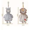 Cute Hand Towel Bathroom Hanging Towels Cartoon Animal Towels Absorbent Kitchen Dishcloths Kids Bathing Towel