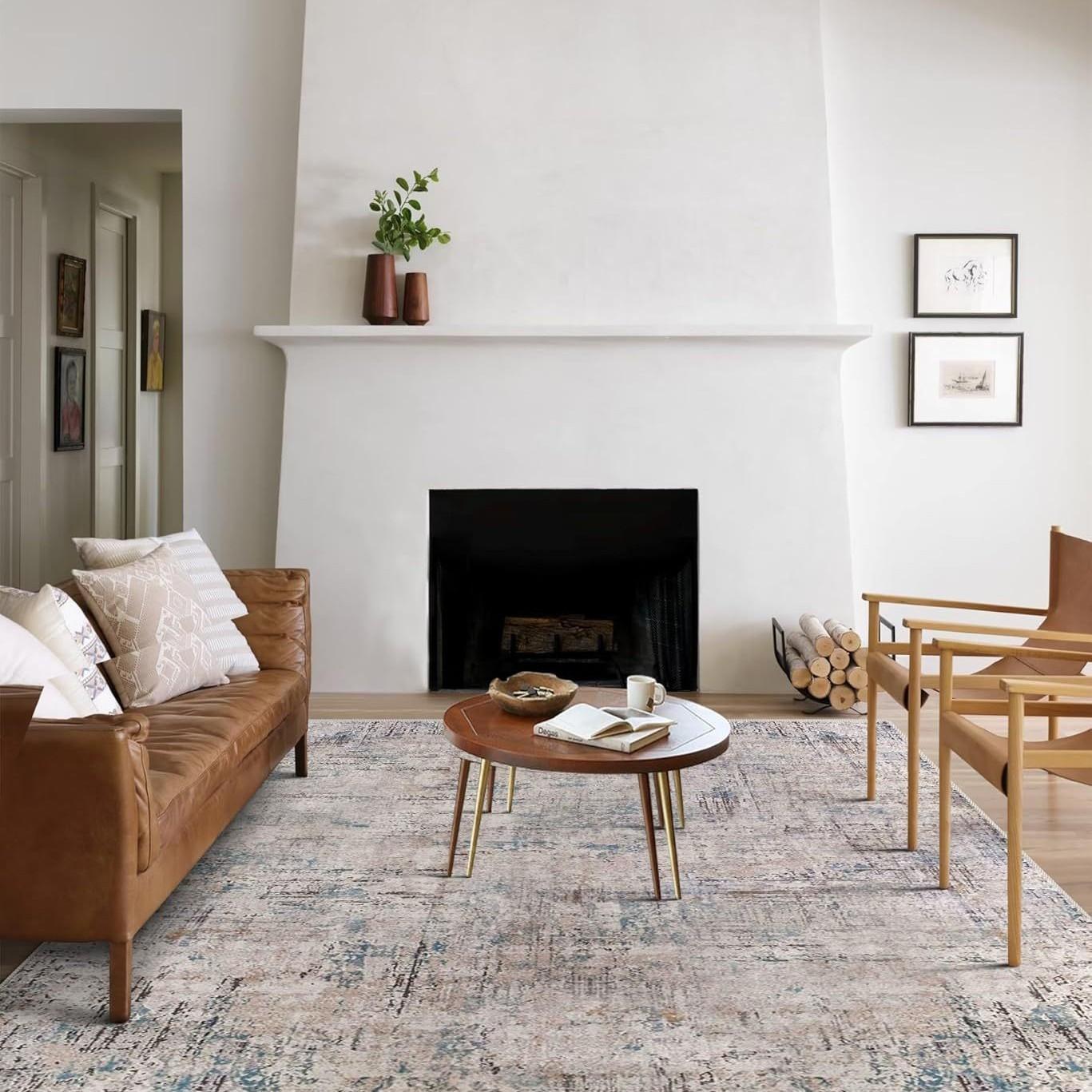 

Скандинавский Абстрактный Ковер для Гостиной Грязеотталкивающий Коврик для Балкона Ковер для Спальни Большой Площади Толстый Ковер 200 * 300cm